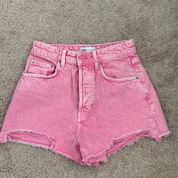 Zara Shorts Zara Denim Shorts Size 4 Poshmark
